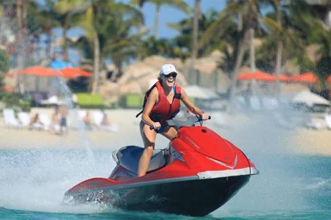 Baga Beach Palms Bagian luar foto